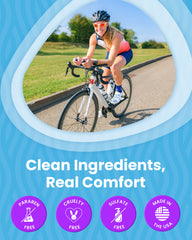 Hoo Ha Ride Glide | Anti-chafing Skin and Chamois Cream and Swimmer's Shampoo