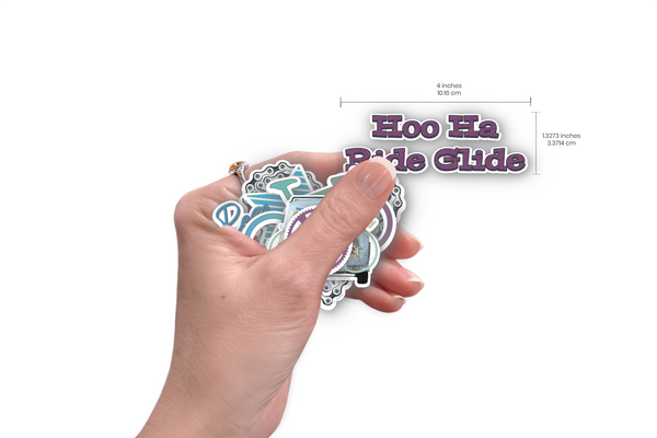 Cycling Sticker Pack - 6 Stickers