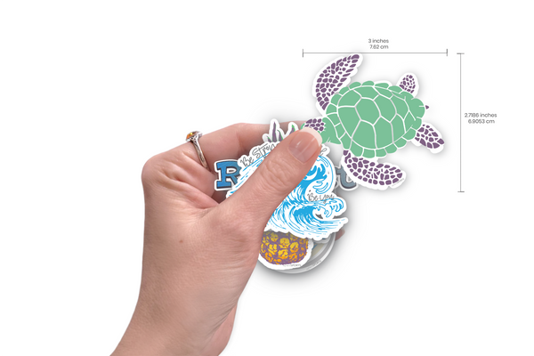 Swimming Sticker Pack - 6 Stickers