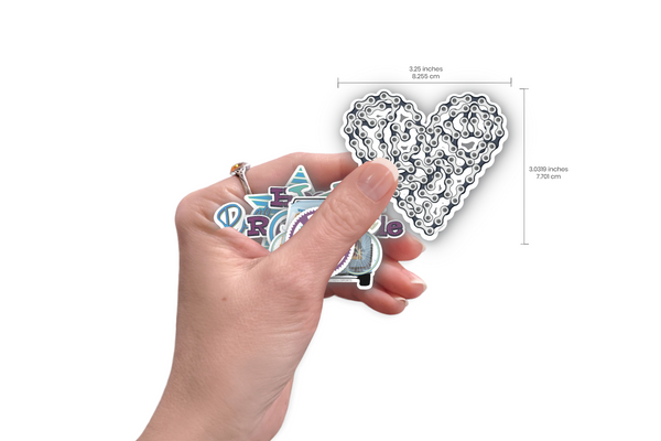 Cycling Sticker Pack - 6 Stickers