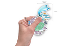Swimming Sticker Pack - 6 Stickers